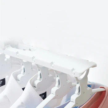 

Folding Hanger 360 rotating magic hanger multi-function hanger wardrobe drying clothes storage bedroom space-saving Explosion