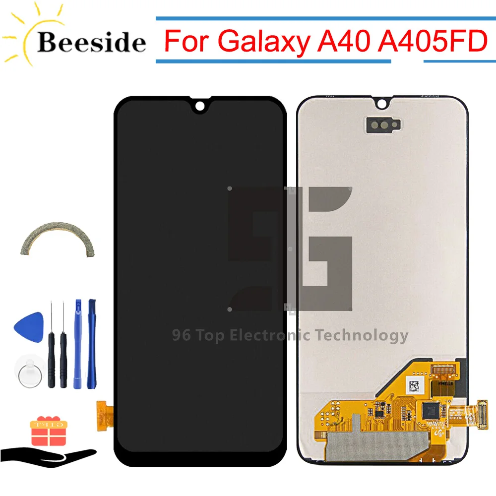 

AA+ Original LCD For Sam sung Ga laxy A40 A405 A405FD A405FN A405FN/DS A405FM/DS LCD Display Touch Screen Digitizer Assembly