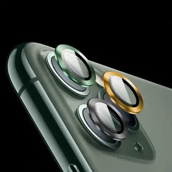 

Metal Lens Film Lens Ring Full Camera Protector Glass mini Back Glass XS Max For iPhone Cover Pro 12 Tempered Lens Film
