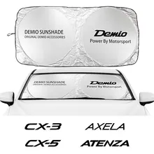 Sombrilla de parabrisas de coche cubre Flodable Visor para Mazda CX 3 CX 8 CX 9 CX 30 MX 5 Demio CX 5 MS Premacy diputados Auto Accesorios