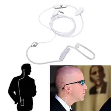 1 шт./2 шт./4 шт. наушники для рации 2 Pin акустическая Воздушная трубка Гарнитура, функция PTT Mic Covert Акустическая трубка для Baofeng Kenwood