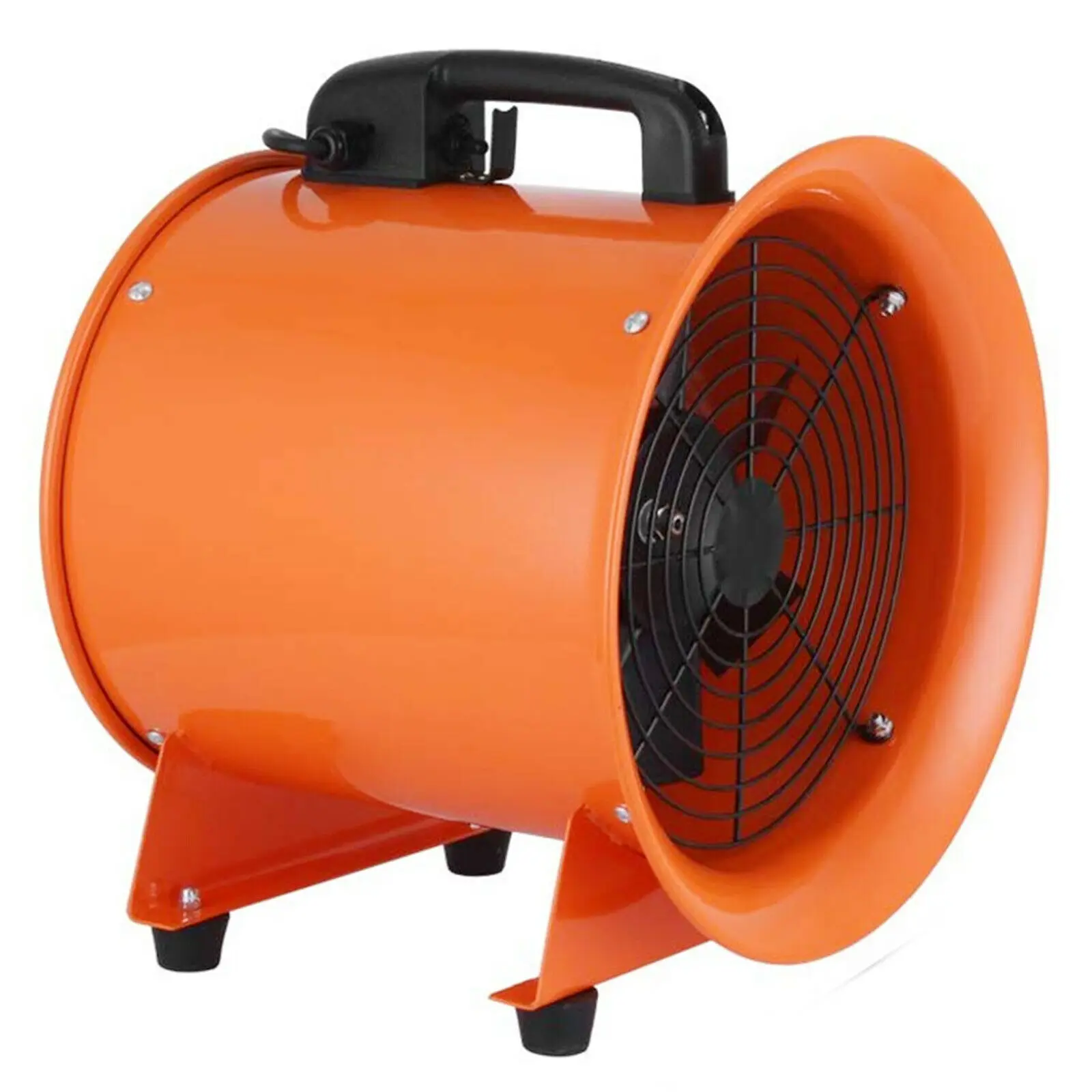 220V/110V AC 12inch Industrial Exhaust Air Cooling Portable