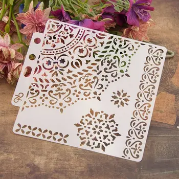 

Stencils Template Wall Painting Scrapbooking Embossing Stamping Album Craft Card