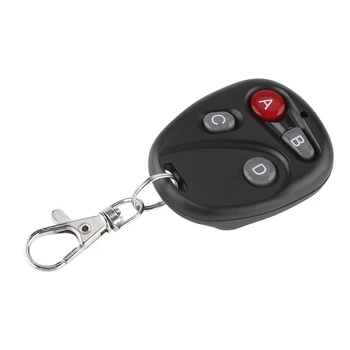 

RF Smart Learning Code Wireless Remote Control Transmitter Low Interference 2/4 Buttons Controller For Gate Garage Doors 433MHz