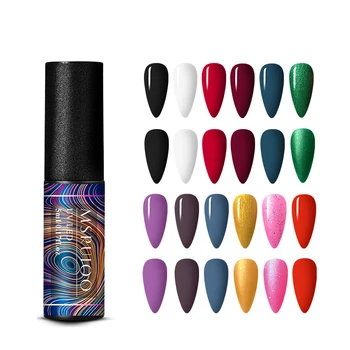 

MSRUIOO 6ml Uv Gel Nail Polish Top Uv Led Gel Nail Art Varnish Hybrid Soak Off Gel Lacquer Lucky Nail Paint Gel Polish Gellak