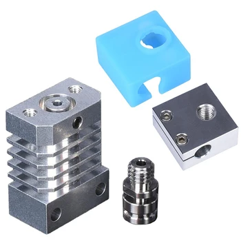 

CR10 Radiator,Swiss CR10 Hotend Titanium Thermal Circuit Breaker Hose for CR-10 Ender-3 Printer