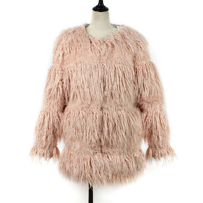 Womens Coats Winter Casual Faux Fur Coat Warm Clothes Fashion Korean Plus Size