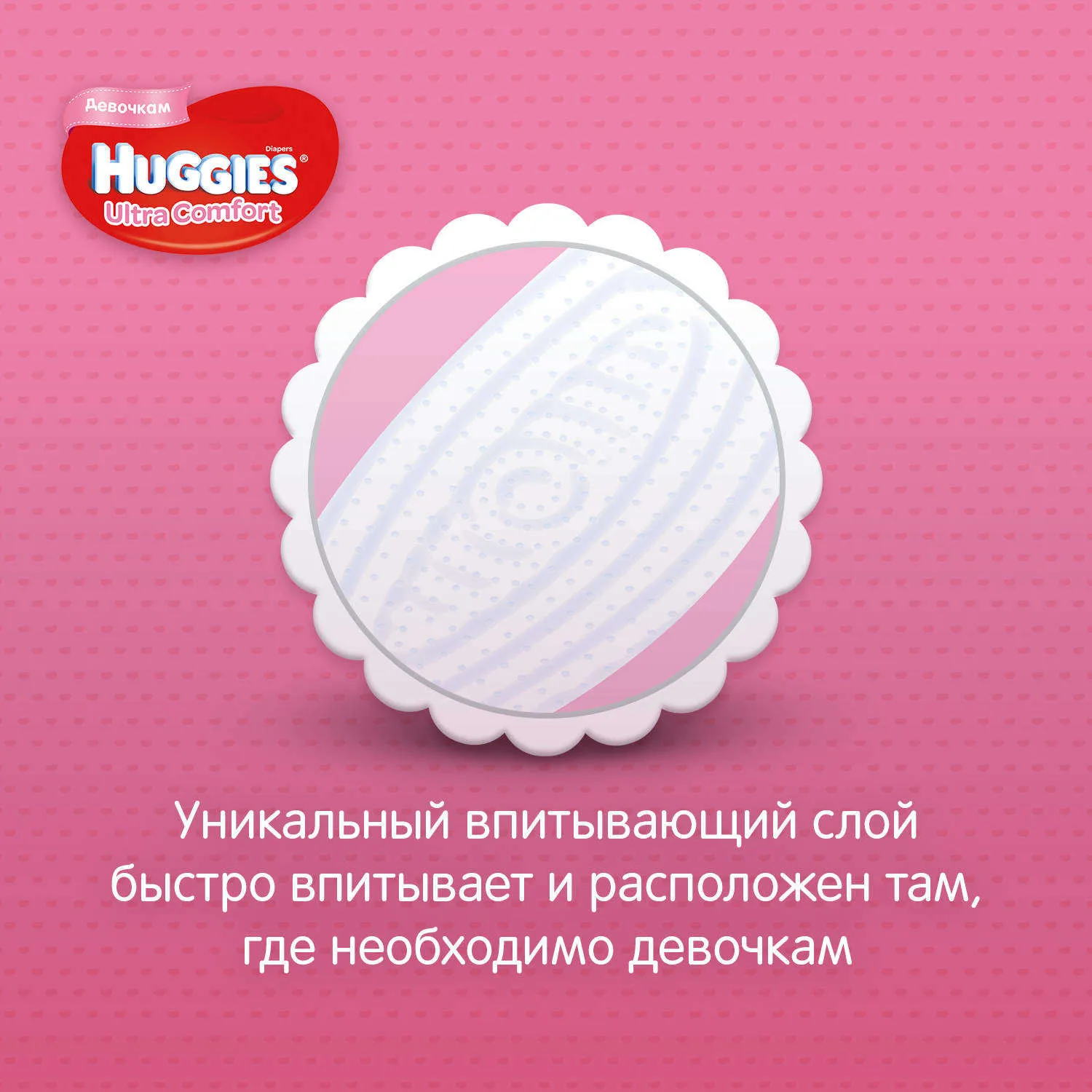 Подгузники Huggies Ultra Comfort для девочек 3(5-9 кг) 21 шт