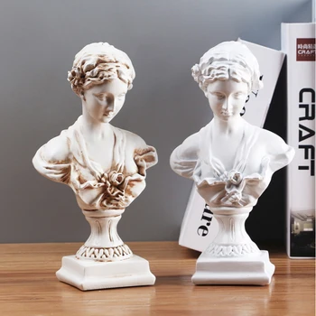 

European Resin Venus Figurine Roman Venus Goddess De Milo Aphrodite of Milos Ancient Greek Statue Home Office Decoration