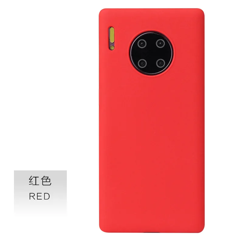 Red Яркий Модный мягкий чехол для huawei mate 30 mate 30 Pro mate 20X5G Honor Play 3 Nova 5 Pro Honor 9 Pro Honor 20 Nova 5Z чехол - Цвет: Red