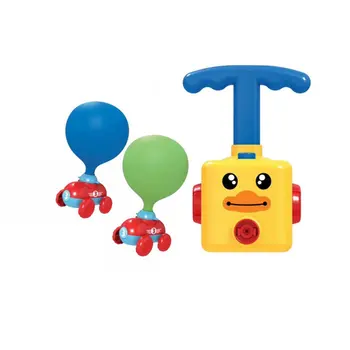 

1 set Power balloon car children's car pneumatic power car air powered balloon car air powered car children's toy