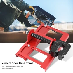 Mini moulin à tronçonneuse à coupe verticale, Guide de coupe en bois, barre de fixation pour tronçonneuse, Kit d'outils pour le bois 