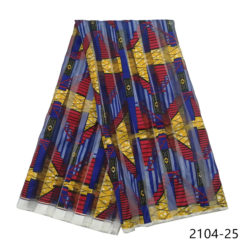 

Newest 5 yards satin Ribbon with chiffon fabric soft african Ribbon fabric for dress ankara wax prints fabric 2104