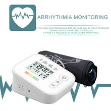 Digital Blood Pressure Monitor Tonometer Medical Equipment Arm Apparatus for Measuring Pressure Home LCD Health Monitor Digital Blood Pressure Monitor Tonometer Medical Equipment Arm Apparatus for Measuring Pressure Home LCD Health Monitor