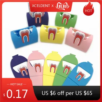 

1pc Cute Dental Card Holder Colorful Rubber Teeth Molar Shape Phone Card Name Storage Dsiaply Stand For Clinic Dentist Gift