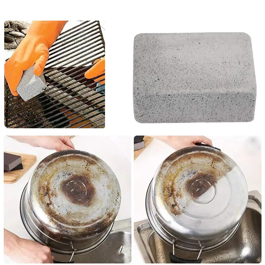 1/2Pcs BBQ Grill Cleaning Stone