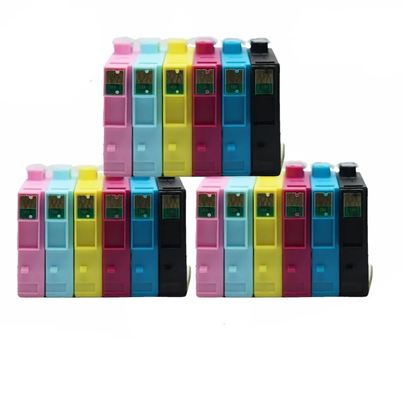 Чернильные картриджи T0781 T0786 для Stylus Photo R260 R280 R380 RX580 RX595 RX680 Artisan 50 струйный