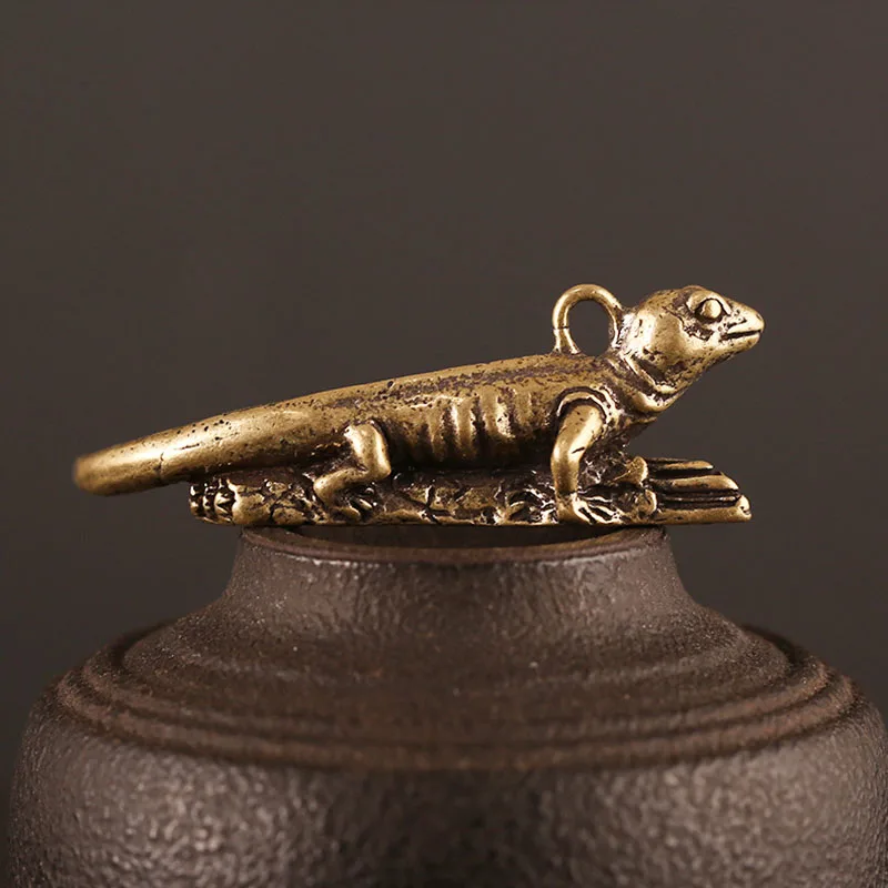 lizard pendants brass (2)