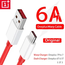 Original para oneplus nord warp carga tipo-c traço cabo 6a carga rápida para um mais 8 7 pro 7 t 7 t 6t 6 5t 5 3t 3 warp carregador