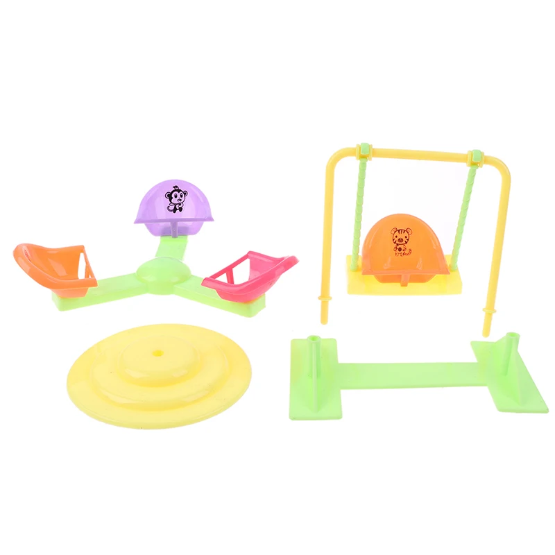 Girl Play House Doll Amusement Park For Doll Slide Amusement Park Slide Swing Accessories Swing Toy Accessories doll accessories doll clothes accessories plush doll accessories doll eyewear accessories