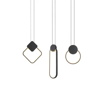

Modern Minimalism Home Bedside Study Hallway Single Head Led Pendant Light High Quality Acrylic Busines Art Decorate Lighting