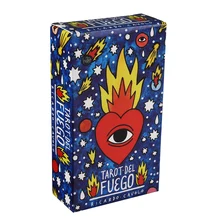 Таро дель Fuego карты Таро для колоды Oracles электронная книга руководство игра игрушка Рикардо Каволо