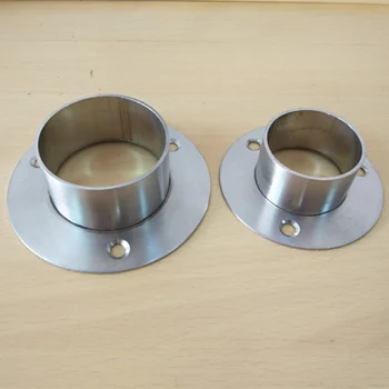 

flange stainless steel Tube seat household hardware wall bracket fixed mounting stand flange closet kitchen Clothes rail part