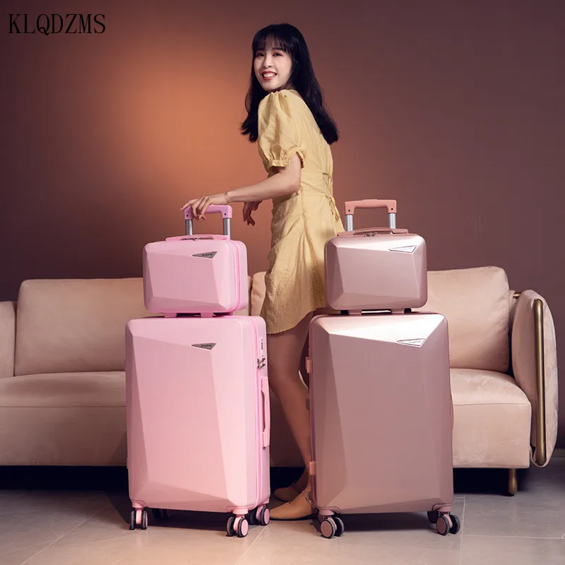 Klqdzms 20’’22’’24’’26inch Abs Retro Spinner Rolling Luggage Cabin Rolling Suitcase Set Pc Innovative Business Travel Bag - Rolling Luggage - AliExpress - Essential travel items