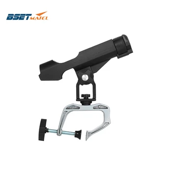 

Fishing Rod rack Holders clamp on Adjustable Removable 360 degree Kayak Boat Support Pole stand Bracket