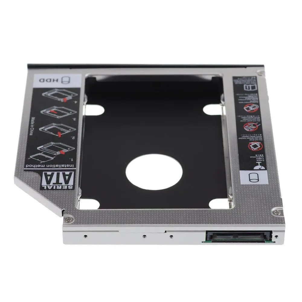 SATA 22pin HDD HD жесткий диск Корпус для жесткого диска чехол для 12,7 мм Универсальный ноутбук CD/DVD-ROM Оптический отсек