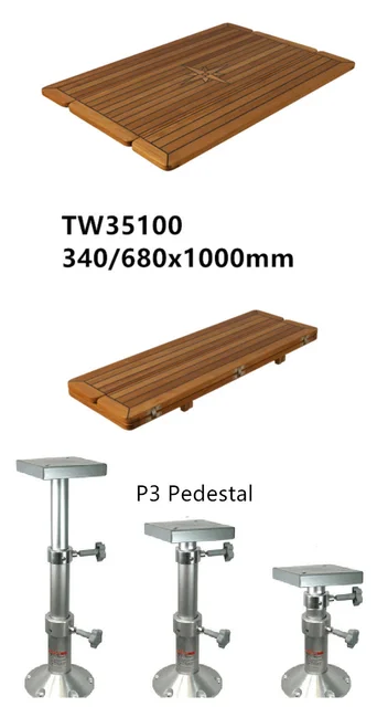 340 680x1000mm Folding Wing Teak Table Top With Nautic Star Marine Boat Rv Tw35100 Marine Hardware Aliexpress