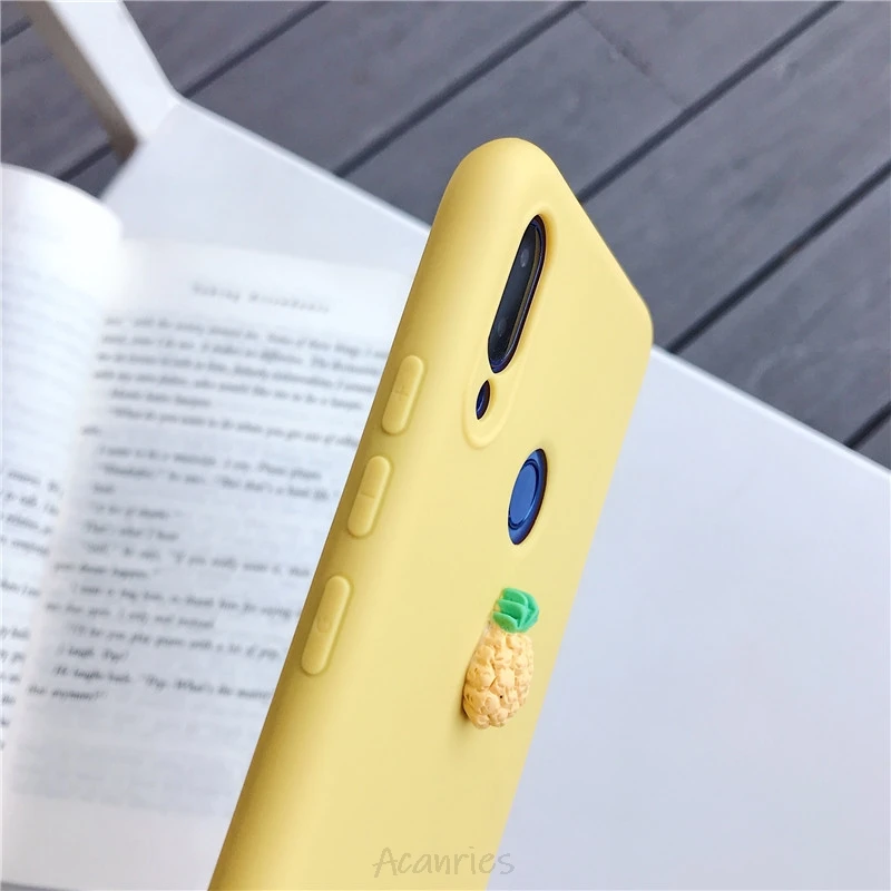 3d милый силиконовый чехол с фруктами для xiaomi redmi note 8t 8 8a 7 7a k20 note 6 5 4 4x pro plus prime, мягкая задняя крышка из ТПУ