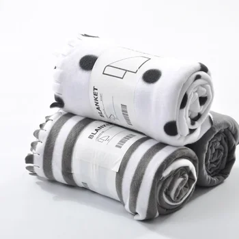 

Double Side Flannel Baby Blanket Fabric Pure Color Cloth Bed Sheet Boys Girls Blankets Sleeping Warp Swaddling Infant Bedding