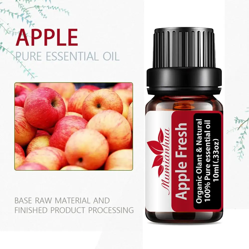 10ml Apple Fresh Fragrance Oil For Aromatherapy Humidifier Mandarin