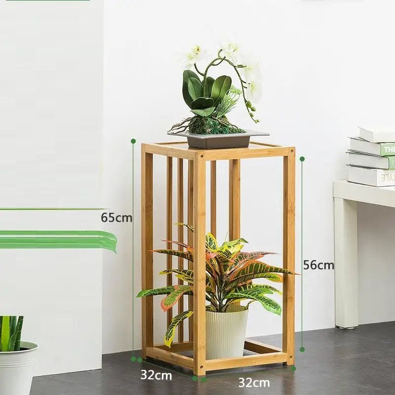 Version G Macetas для гостиной Mueble Para Plantas Huerto Urbano Madera стойки открытый балкон цветок Stojak Na Kwiaty завод полка - Цвет: Version G