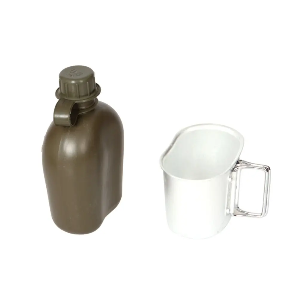 Спортивная портативная бутылка для воды, камуфляжный пластиковый чайник для воды, чая для пеших прогулок, кемпинга, велоспорта, чайники для воды