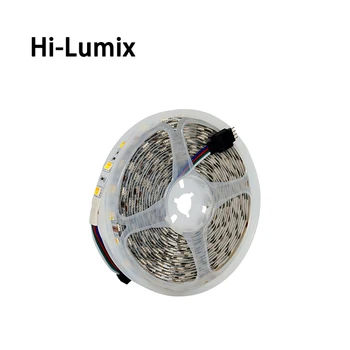 

SMD 5050 RGB LED Strip Waterproof 5M 300LED DC 12V 24V CCT RGBCCT WHITE WARM WHITE Fita LED Light Strips Flexible