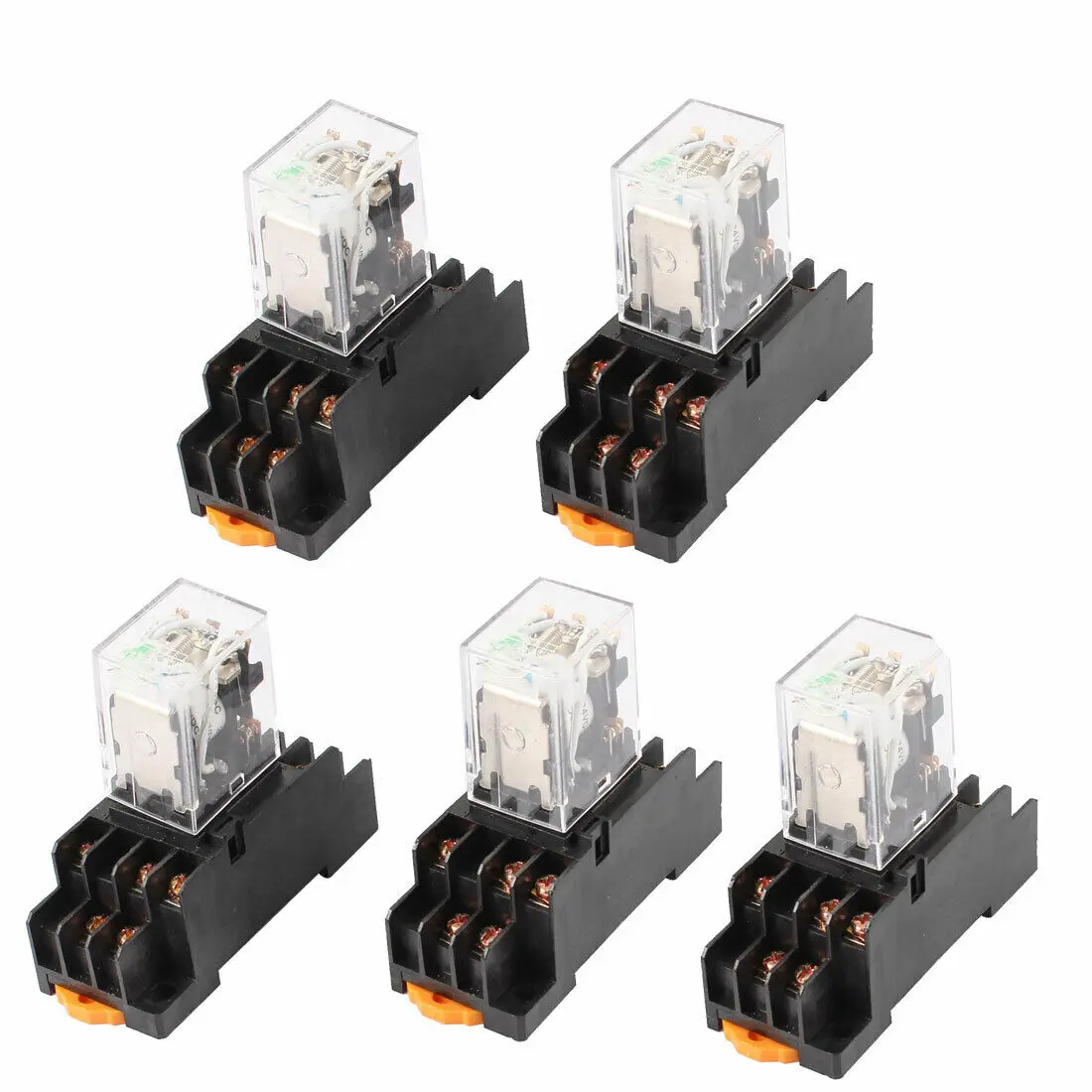 HH53PL DC 24V Катушка 3PDT 11Pin 35 мм din рейка электромагнитное реле питания 5 шт|Реле| |