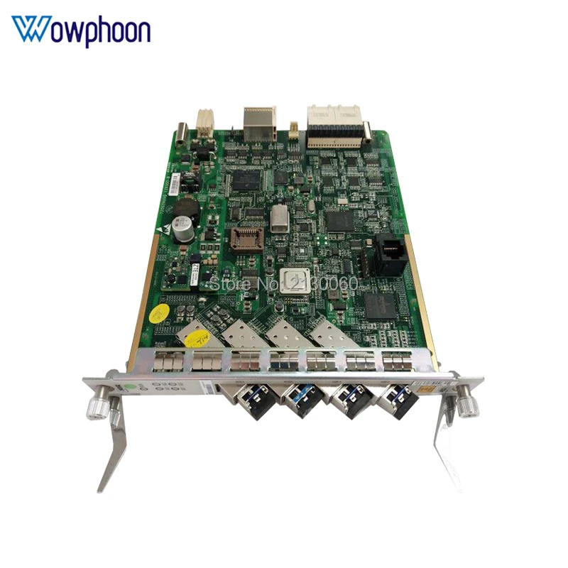 ZTE оригинальная HUVQ 10G uplink сервисная плата для C300 C320 OLT оборудование с 2 шт. и 1 25G sfp