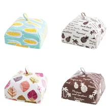 1 шт алюминиевой фольги крышки еды складные изолированные термальные крышки палатки еды E2S