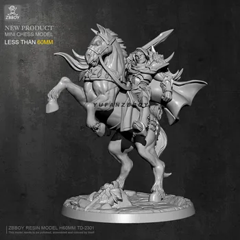 

50MM Resin model kits knight self-assembled TD-2301