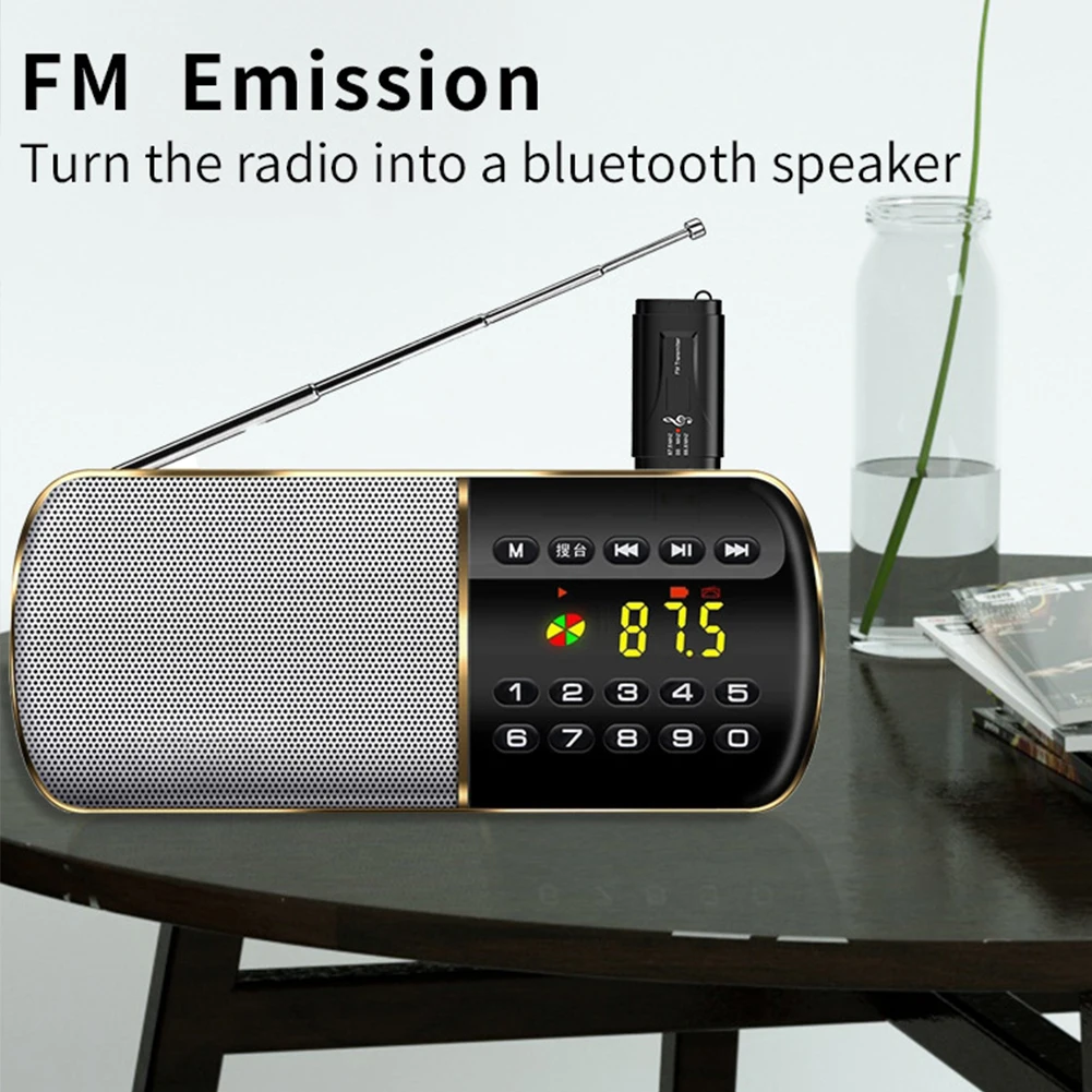 USB зарядное устройство домашний 3,5 AUX fm-передатчик музыкальный Bluetooth приемник ABS радио мини автомобильные аксессуары черный адаптер Громкая связь вызов