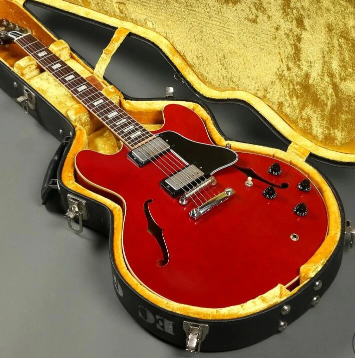 プロトタイプ 1エリック クラプトン交差点aged Cherryレリック335エレキギタークリームボディバインディング Abr 1ブリッジ Stopbarテールピース Electric Guitar Aliexpress