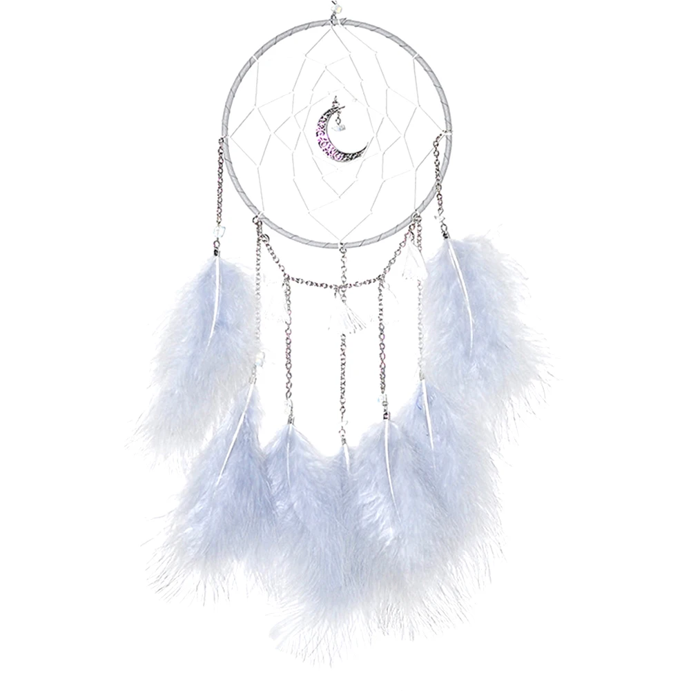 LED Dream Catcher Handmade Night Light Dream Catchers for Bedroom Wall Hanging Home Decor Ornaments Craft