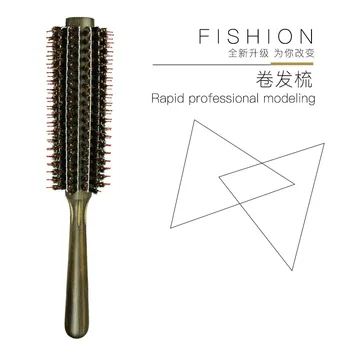 

Bristle Wooden Comb Sub-Stylist Only Curly Hair Wooden Comb Anti-static High-temperature Resistant Hairdressing Comb