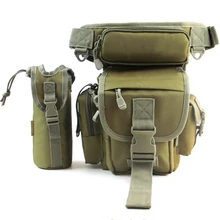 Oxford Cloth Bottle Fashion Outdoor Sports Waterproof Multifunctional Tackle Wear-resistant Tool Leg Pack Waist Bag Storage