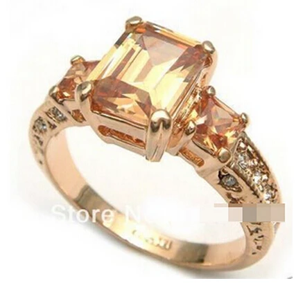 DYY+++904 Vogue Fashion Crystal jewelry Gold plated Ring | Украшения и аксессуары