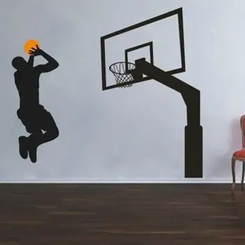 

Basketball Player Sticker Decal Sports Posters Home Decoration Vinyl Wall Decals Decor Mural Shoot Wall Car Decal