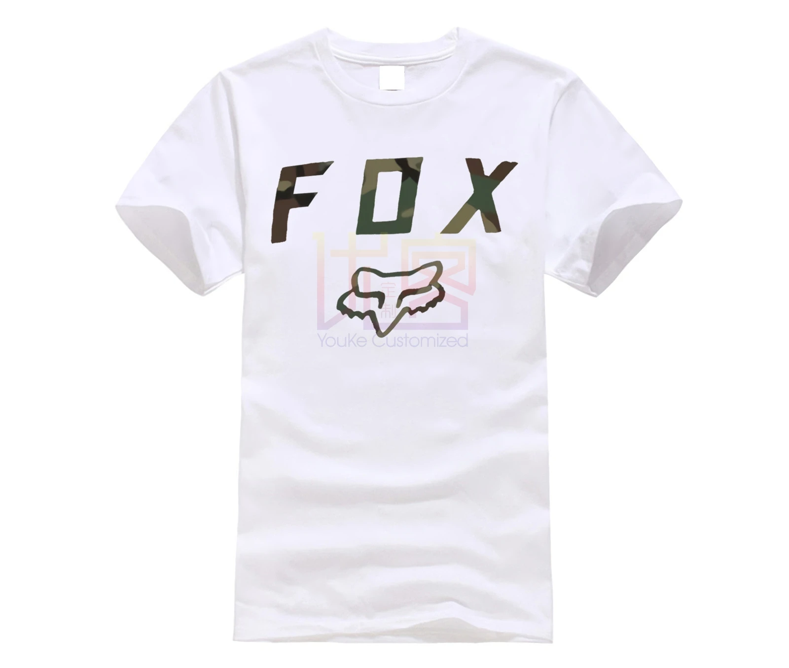 

Fox SS Tech Tee Black Short Sleeve T-Shirt Mens 2019 fashion Brand T Shirt O-Neck 100%cotton T-Shirt Tops Tee