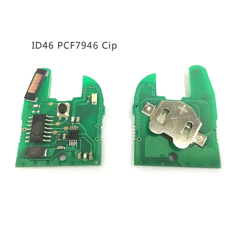 

Remote Car Key Transponder PCF7946 Chip 434 Mhz NE73 Blade For Renault Clio II Q39F